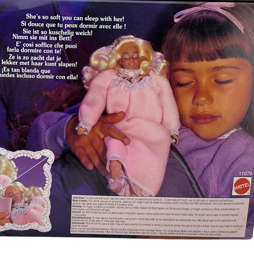 Barbie Bedtime Barbie complete in unopened box vintage 1993 dol