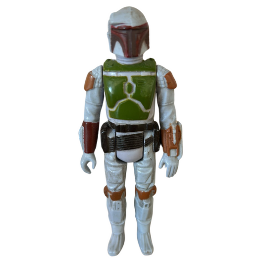 Vintage Star Wars Boba Fett tri logo 1979 scar no coo PBP