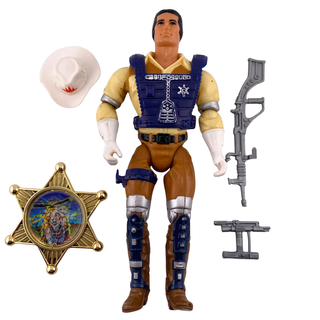 Bravestarr complete figure by Mattel including badge working mechanism 355