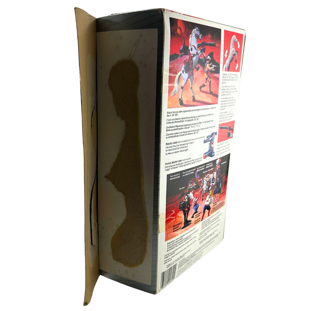 Bravestarr 30 / 30 Horse complete with box & instructions by Mattel