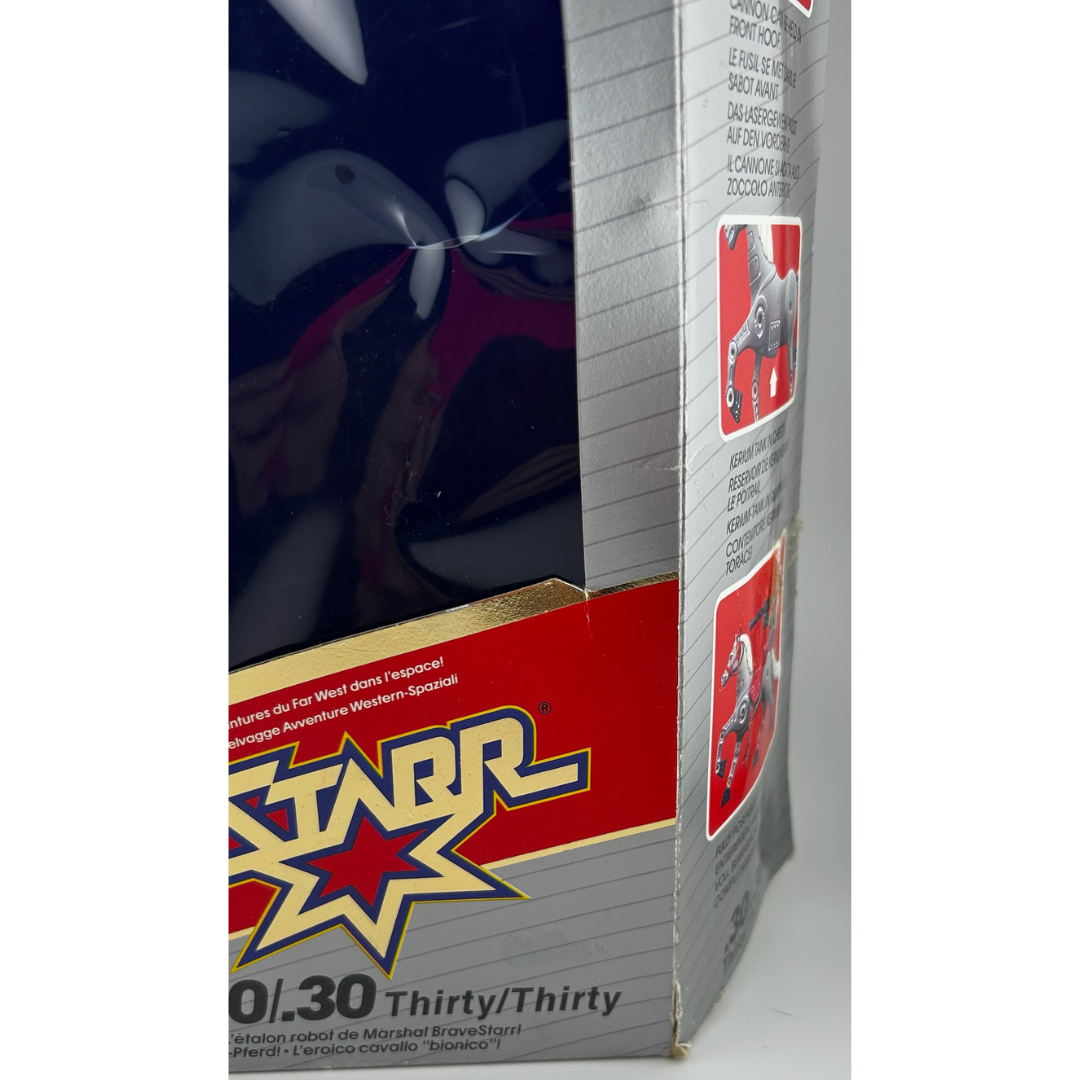 Bravestarr 30 / 30 Horse complete with box & instructions by Mattel