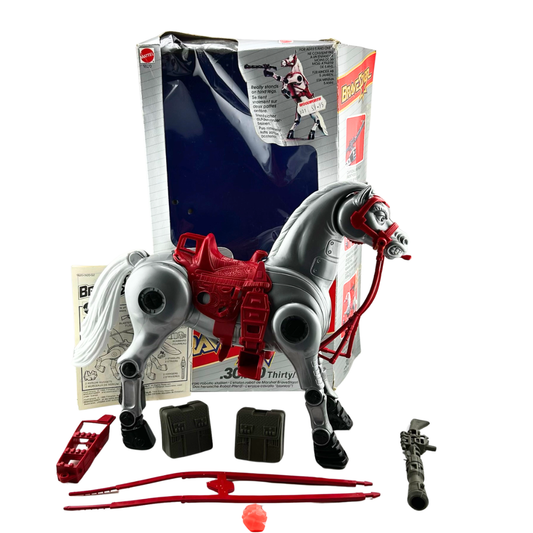 Bravestarr 30 / 30 Horse complete with box & instructions by Mattel