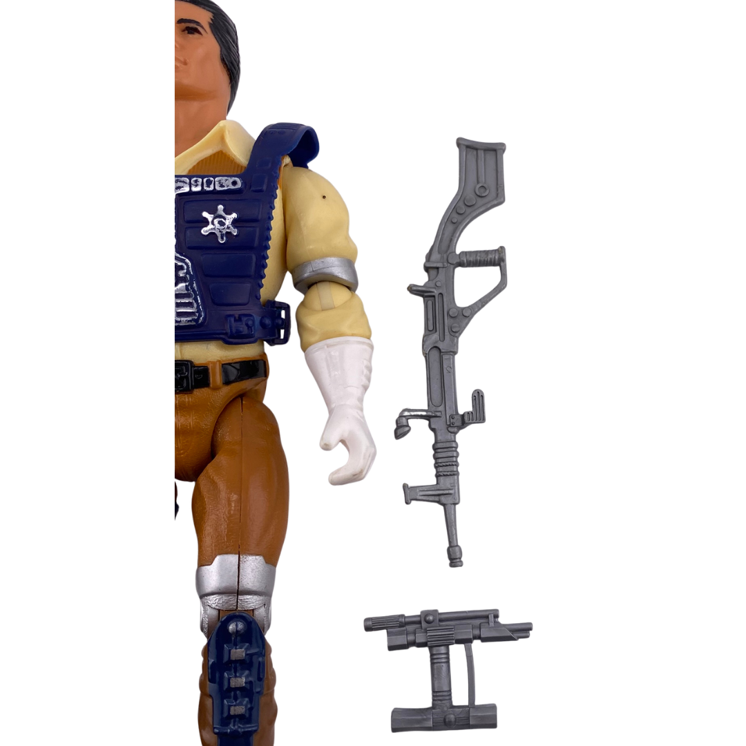 Bravestarr complete figure by Mattel including badge working mechanism 355