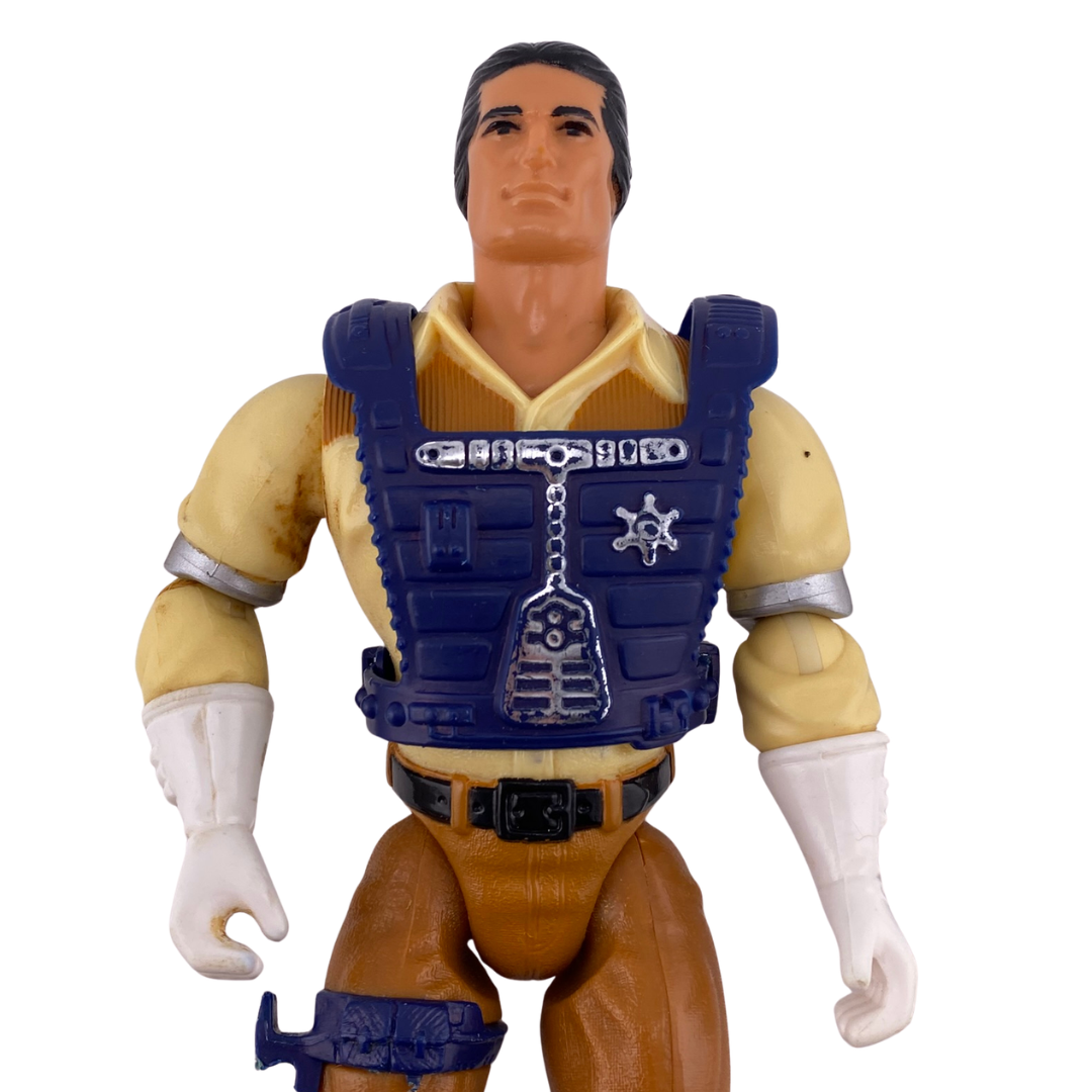 Bravestarr complete figure by Mattel including badge working mechanism 355