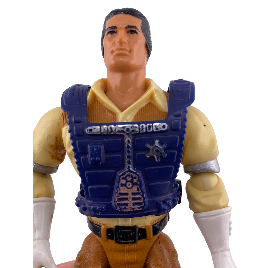 Bravestarr complete figure by Mattel including badge working mechanism 355