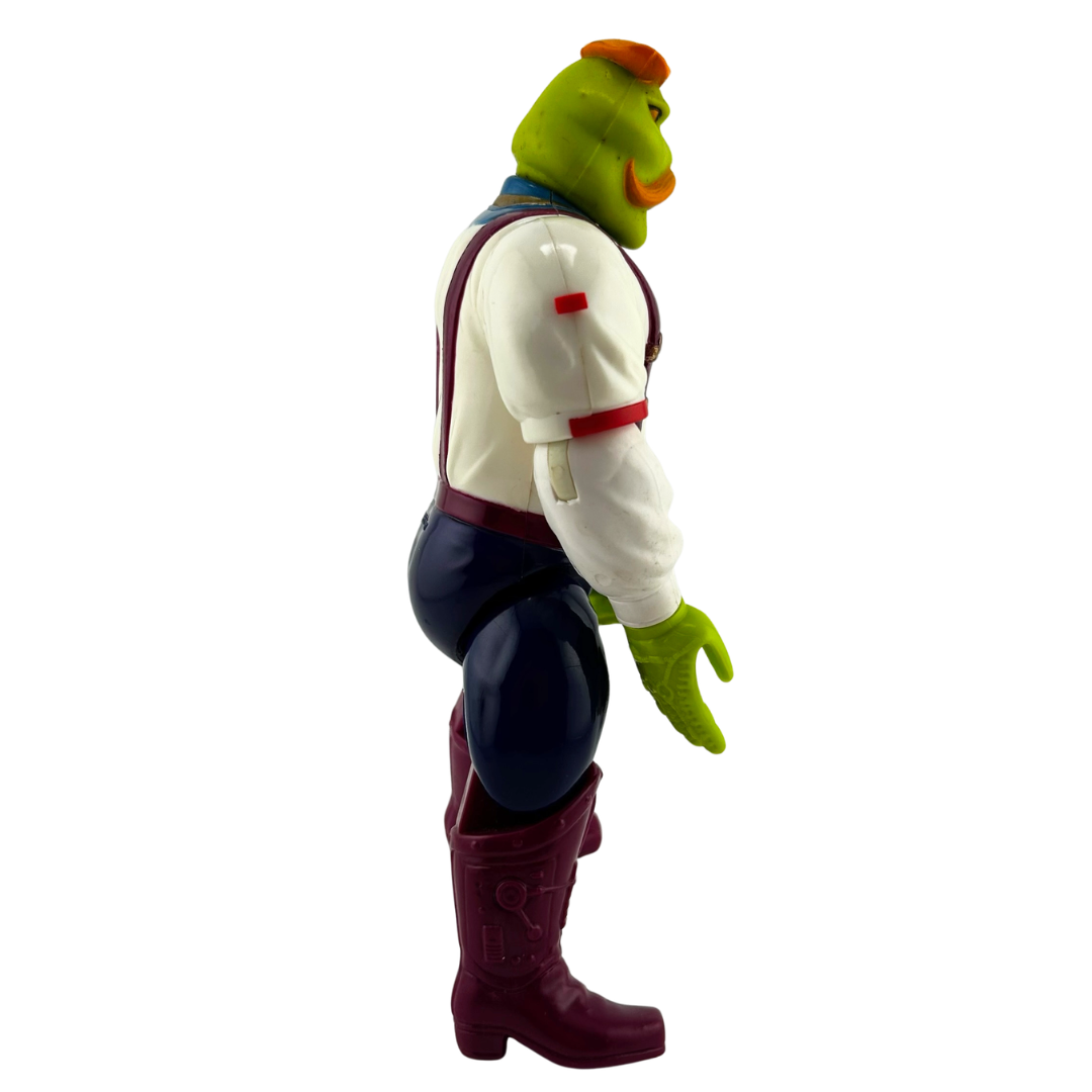 Bravestarr Handle Bar figure bartender with working action by Mattel Handlebar 292