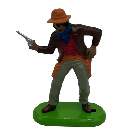 Britains 1971 Cowboy figure with stand holding gun 463