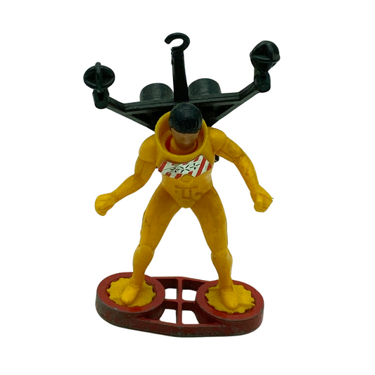 Britains Space figure with hook and stand vintage toy 333