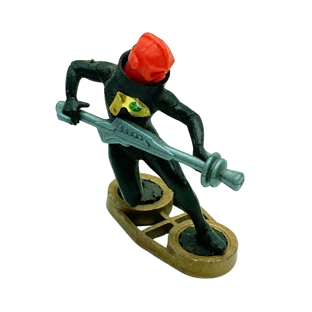 Britains Space Alien figure with gun and stand vintage toy 207