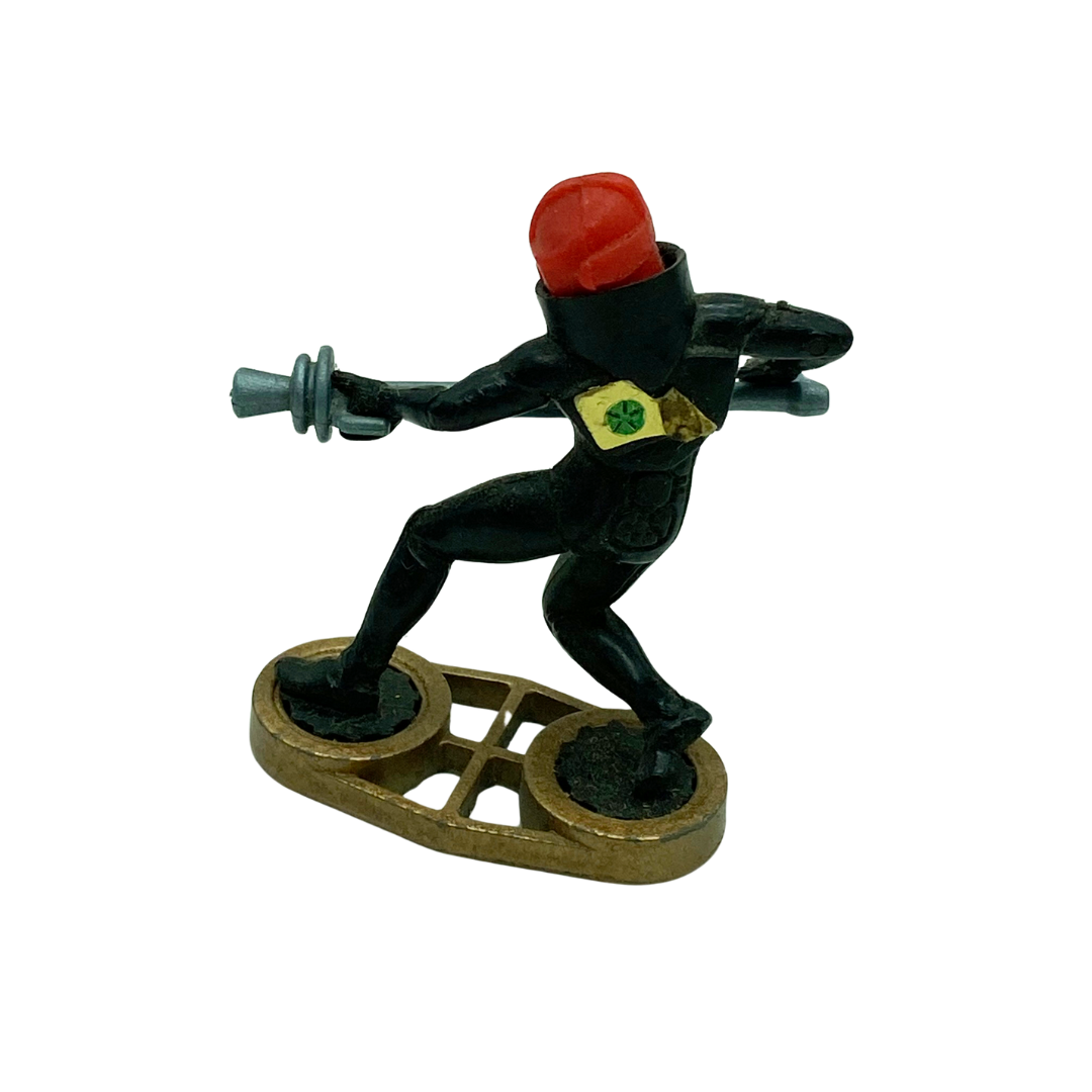 Britains Space Alien figure with gun and stand vintage toy 207