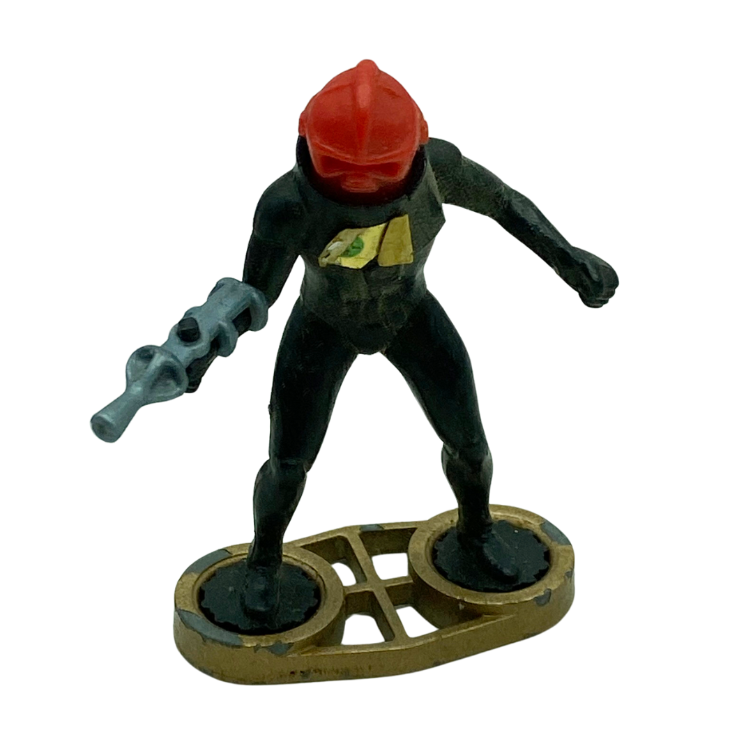 Britains Space Alien figure with gun and stand vintage toy 207-2