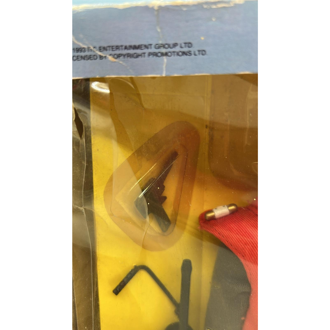 Captain Scarlett 12 inch figure new in box (box worn) 1993 very nice figure 475