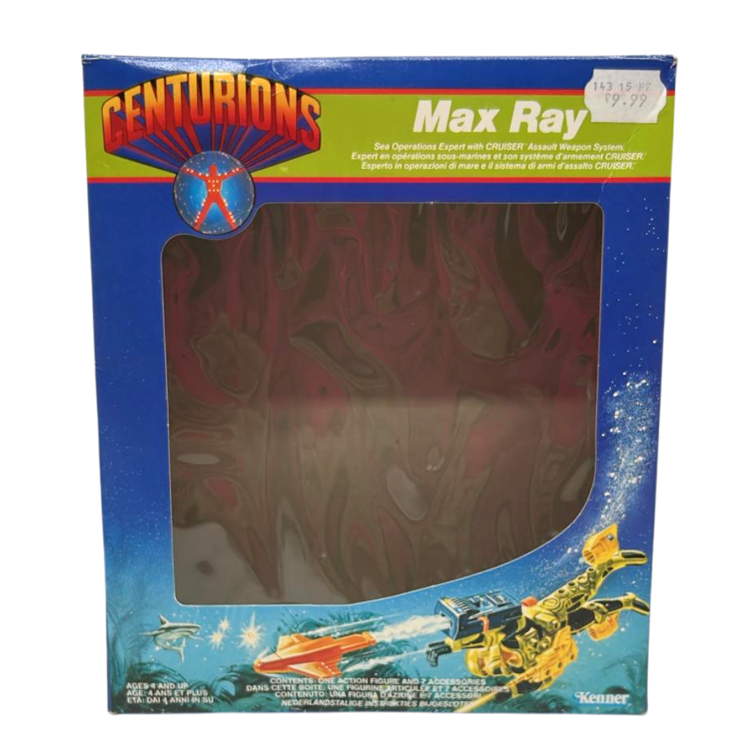 Centurions Max Ray figure original box in good condition
