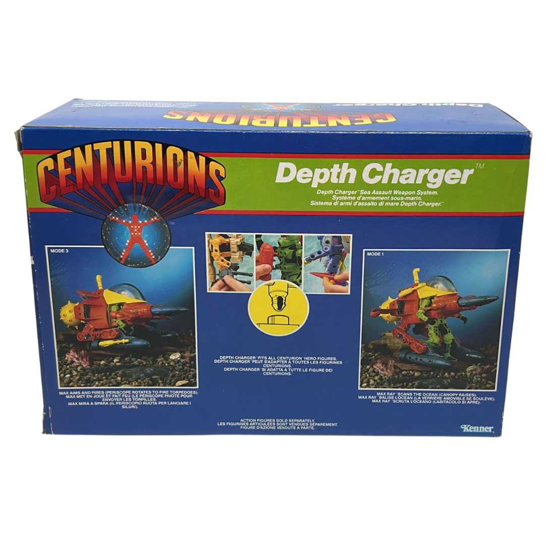 Centurions Depth Charger original box with inserts in good condition