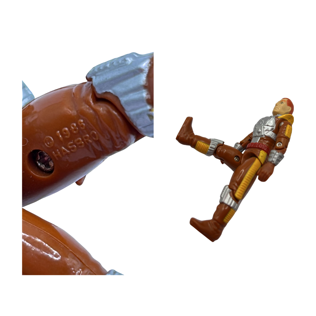 GI Joe, Action Force Charbroil complete figure vintage 830