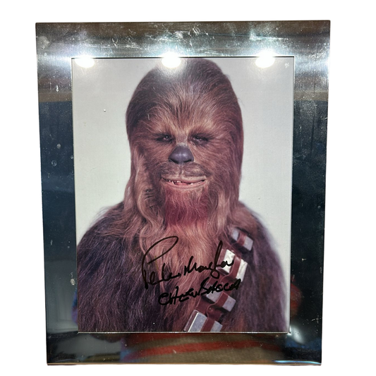 Star Wars Chewbacca picture, Peter Mayhew Genuine Signed Autograph, Star Wars