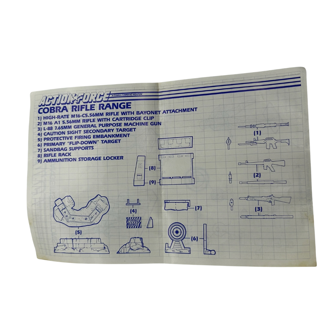 GI Joe, Action Force Cobra Rifle Range complete with instructions 649