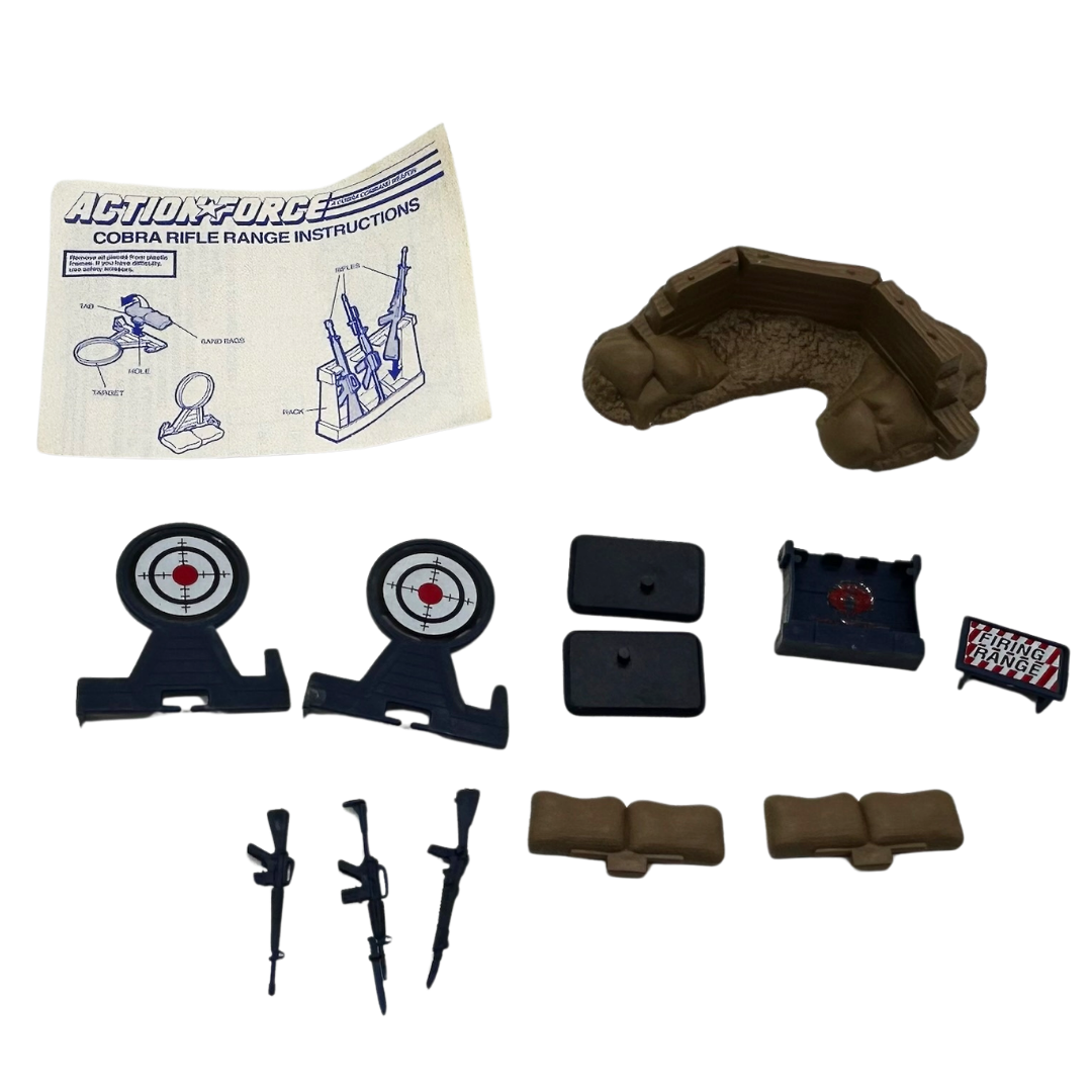 GI Joe, Action Force Cobra Rifle Range complete with instructions 649