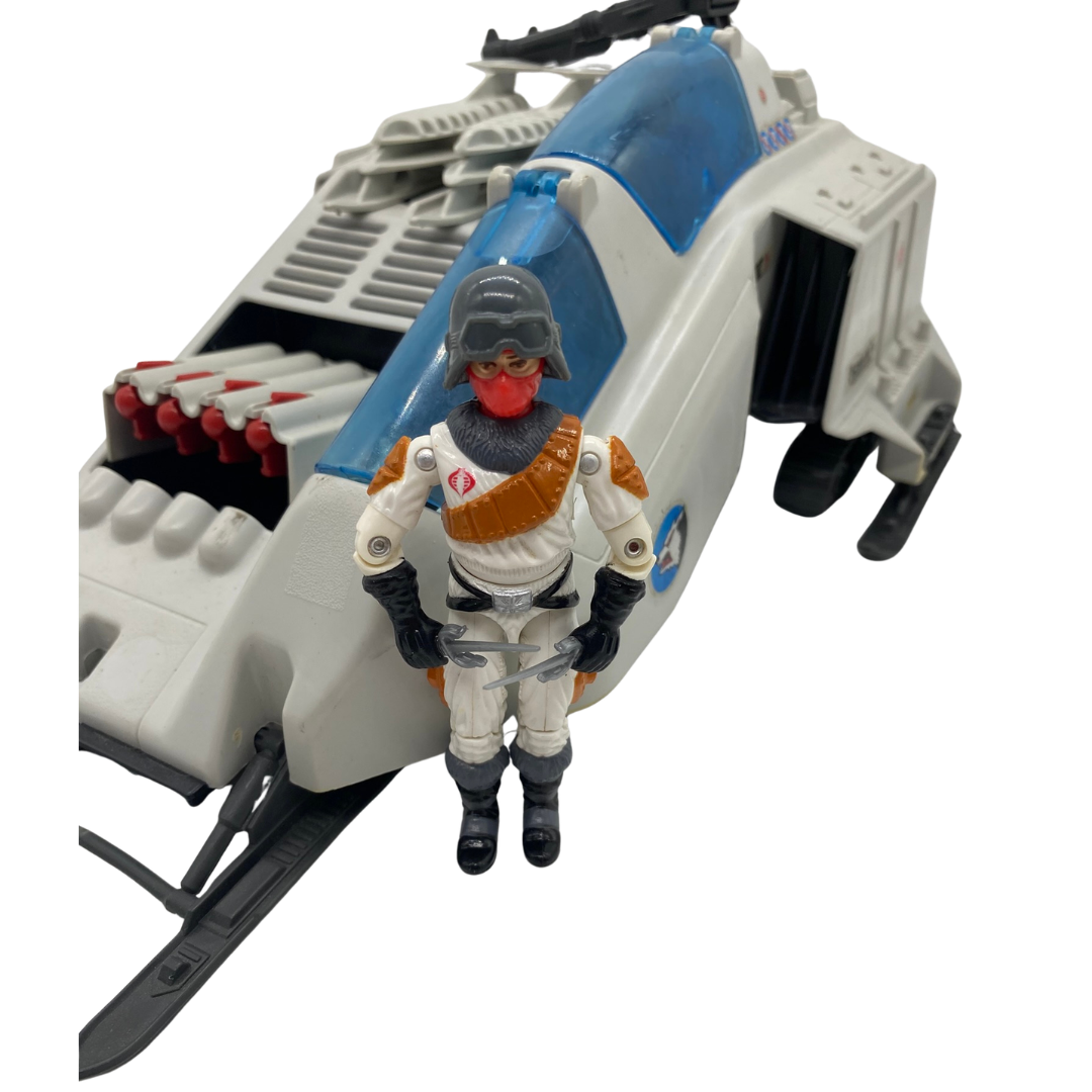 GI Joe, Action Force Cobra Wolf vehicle complete with Ice Viper & sais 953
