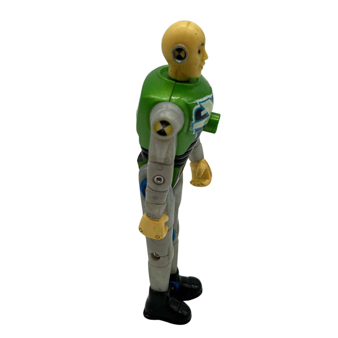 The Incredible Crash Dummies green figure by Mattel