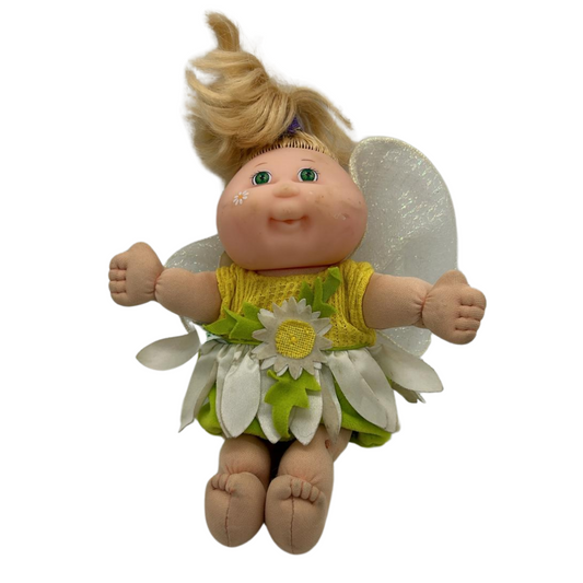 Vintage 1995 Cabbage Patch Kids Garden Fairy Daisy Doll Blonde Hair 43
