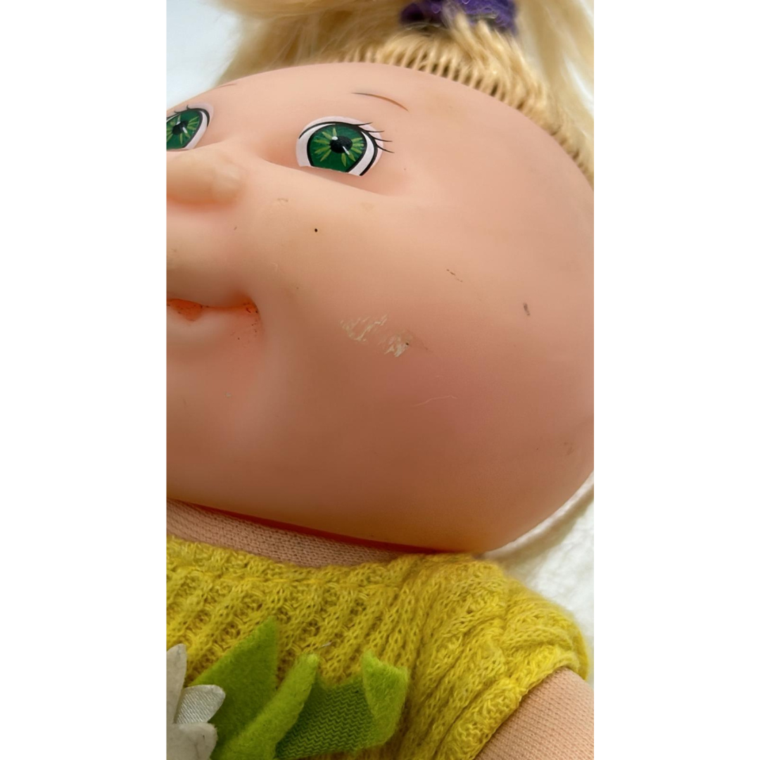 Vintage 1995 Cabbage Patch Kids Garden Fairy Daisy Doll Blonde