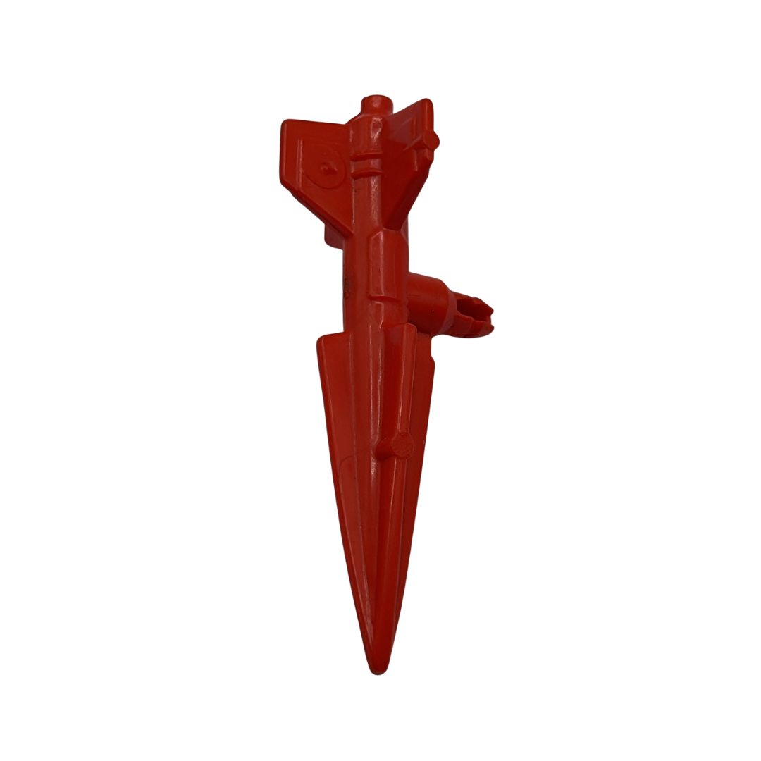Centurions Ace McCloud red missile part 1986 by Kenner vintage toy 963
