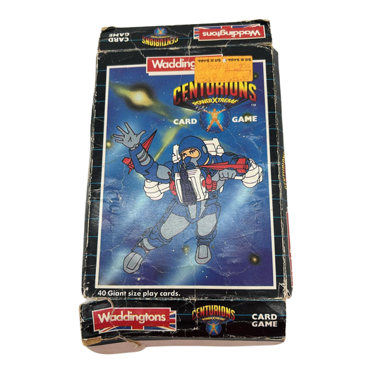 Centurions 1987 card game by Waddingtons with insert and box 890