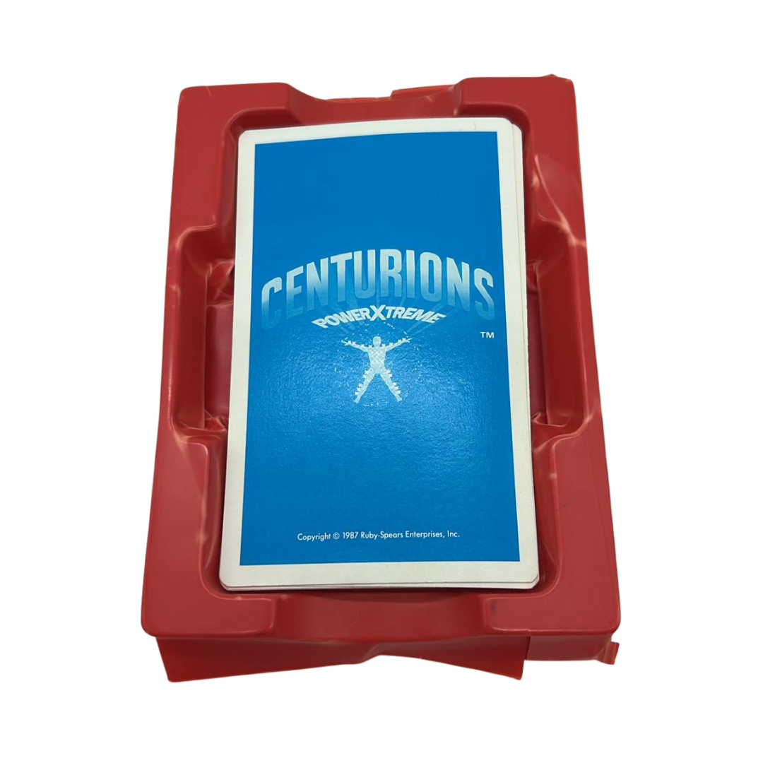 Centurions 1987 card game by Waddingtons with insert and box 890
