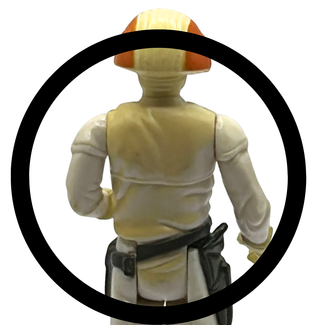 Vintage Star Wars Cloud Car Pilot LFL 1981 Hong Kong discoloured 803