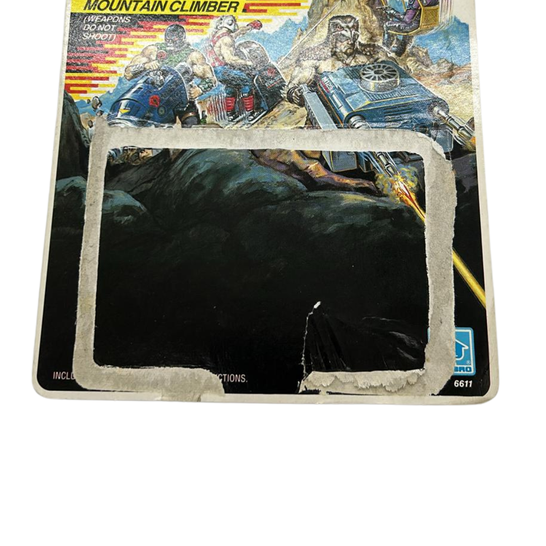 GI Joe, Action Force Mountain Climber original cardback