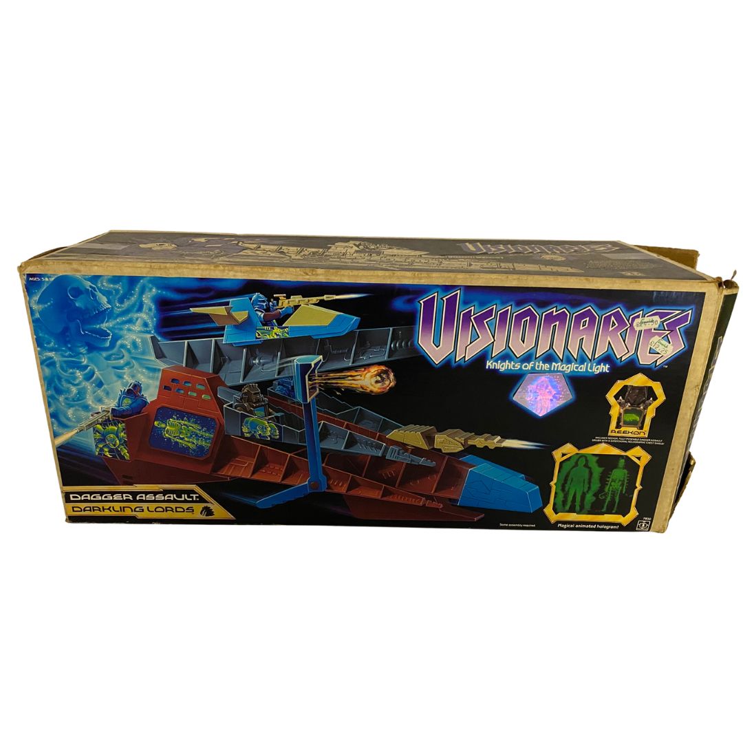 Visionaries Dagger Assault boxed & complete with Reekon & undamaged guns