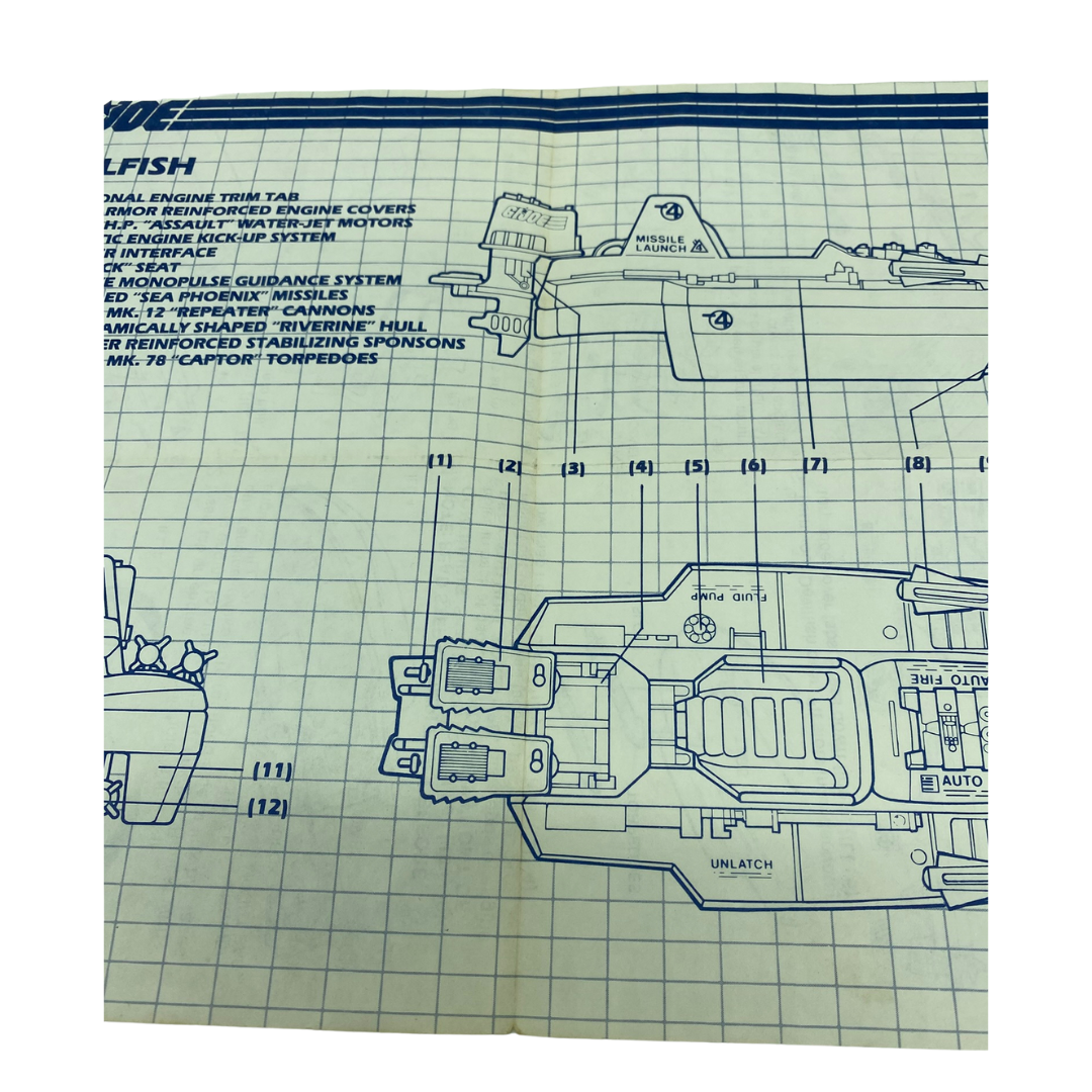 GI Joe Devilfish instructions 321-2