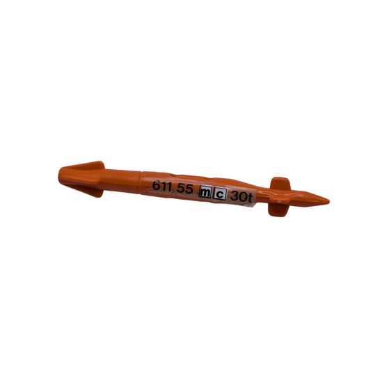 GI Joe, Action Force Devilfish missile part with sticker 748
