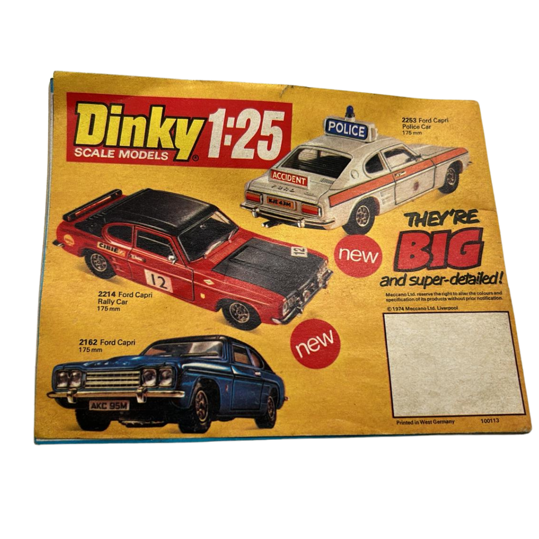 Dinky Toys 1974 No.10 catalogue, product catalogue 384