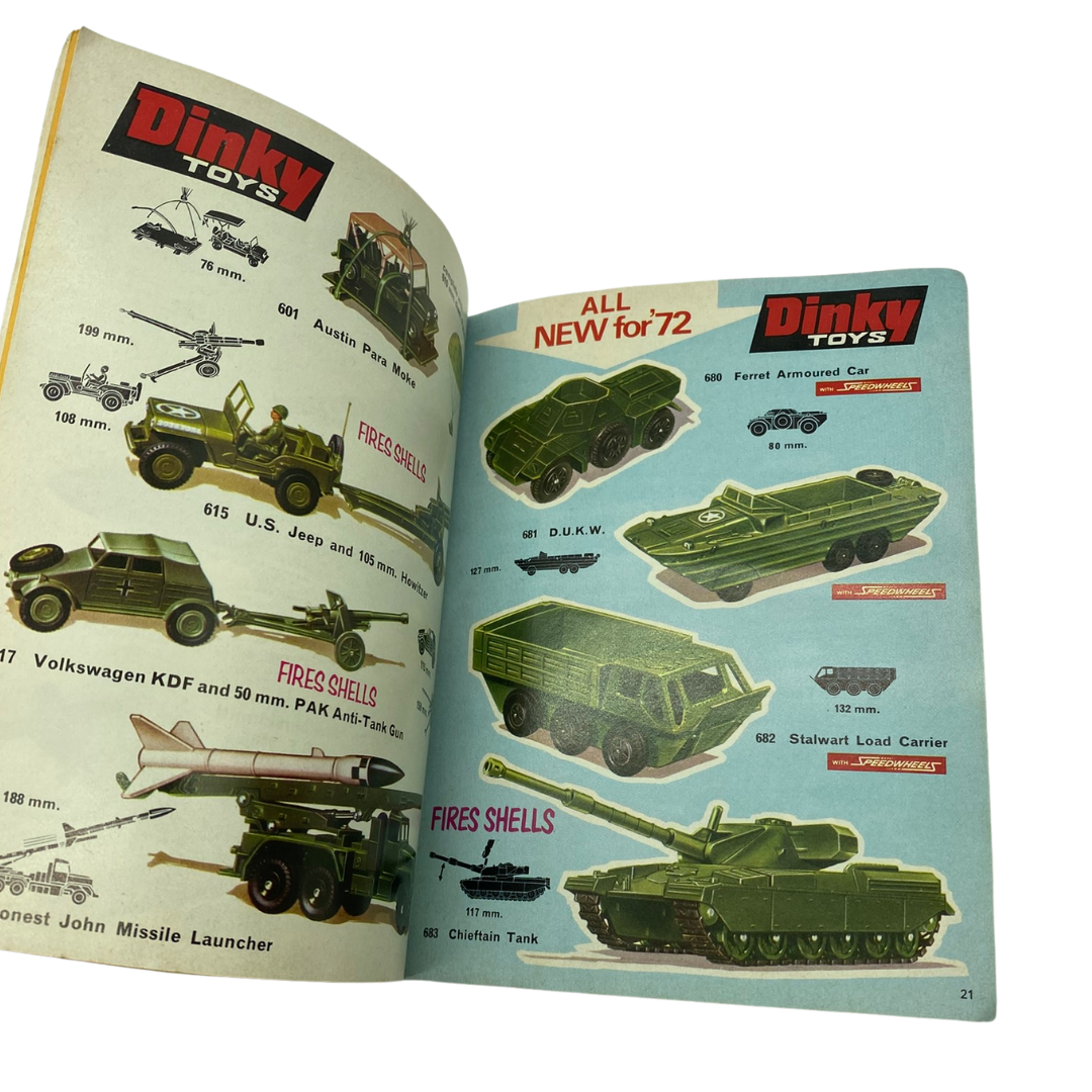 Dinky Toys 1971 No.8 catalogue, product catalogue 107