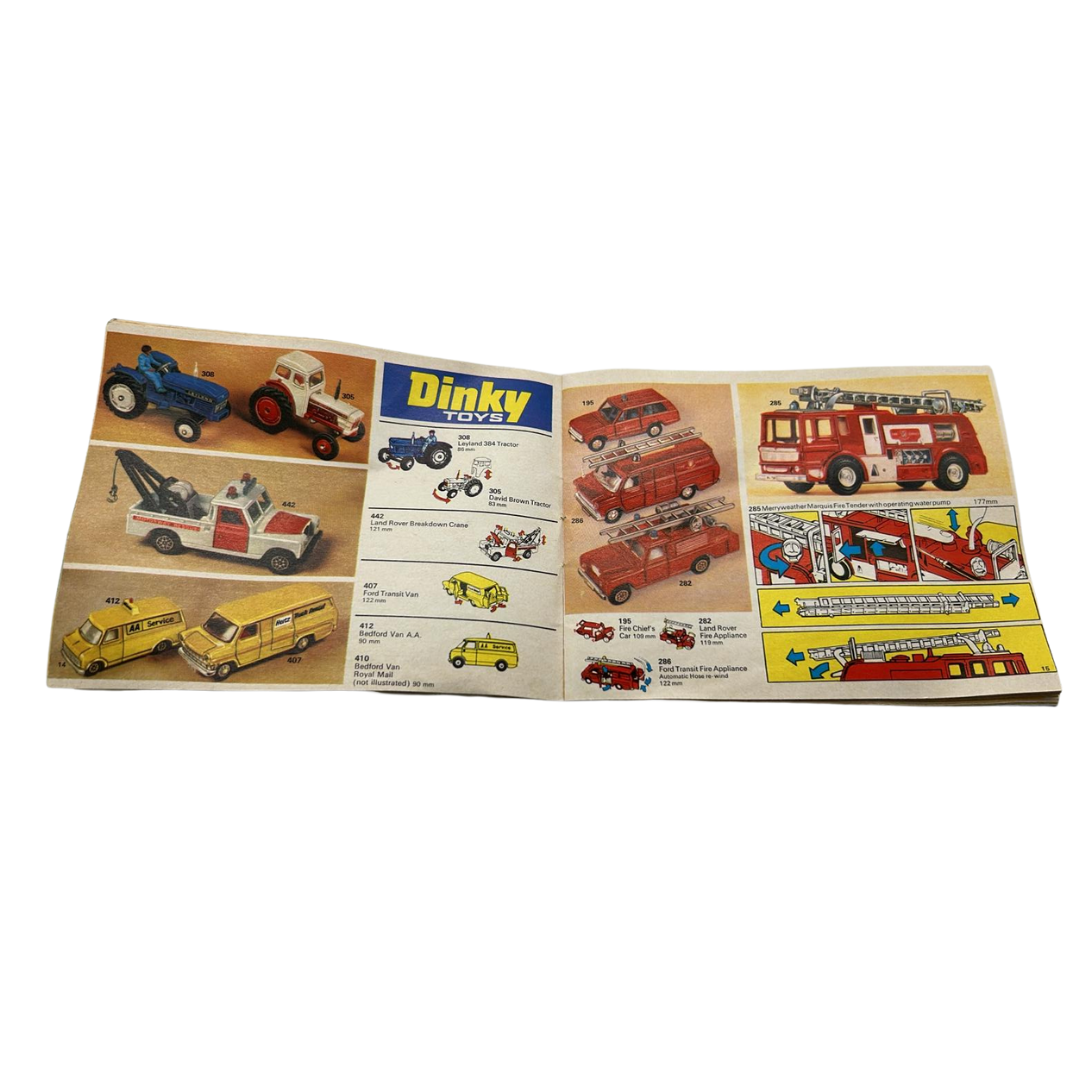 Dinky Toys 1974 No.10 catalogue, product catalogue 384