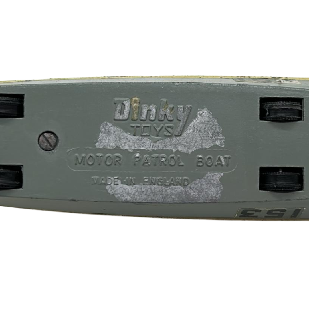 Dinky Motor Patrol Boat made in England vintage toy 196F