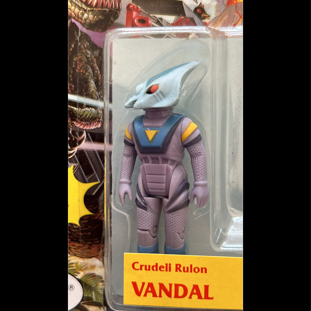 Dino Riders Sludj & Mind Zei (Vandal & Minzei) MOC Italian card