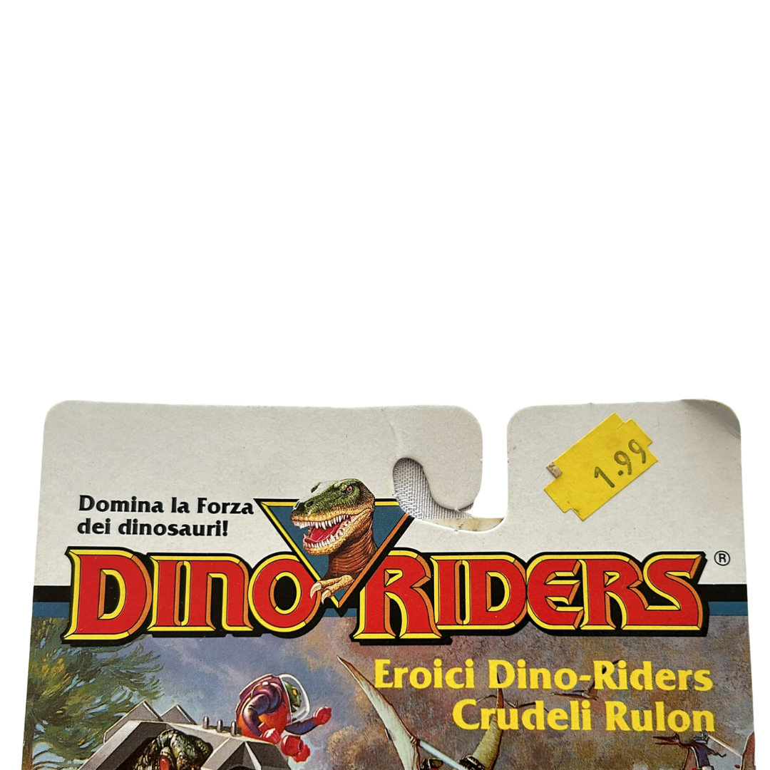 Dino Riders Sludj & Mind Zei (Vandal & Minzei) MOC Italian card