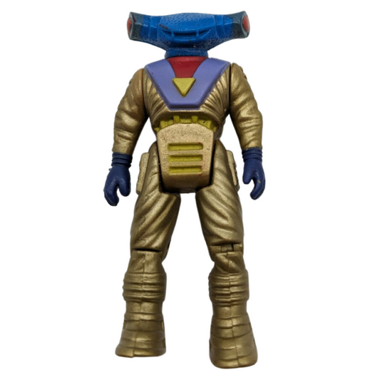 Dino Riders Finn figure, from double card, Hammerhead