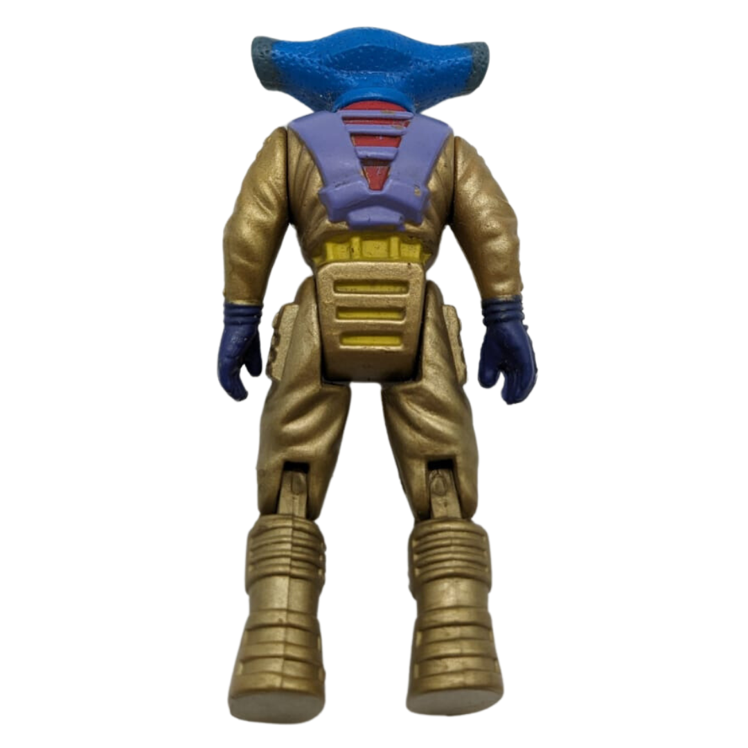 Dino Riders Finn figure, from double card, Hammerhead