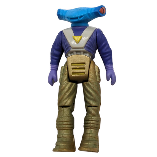 Dino Riders Six Gill figure, from double card, Hammerhead