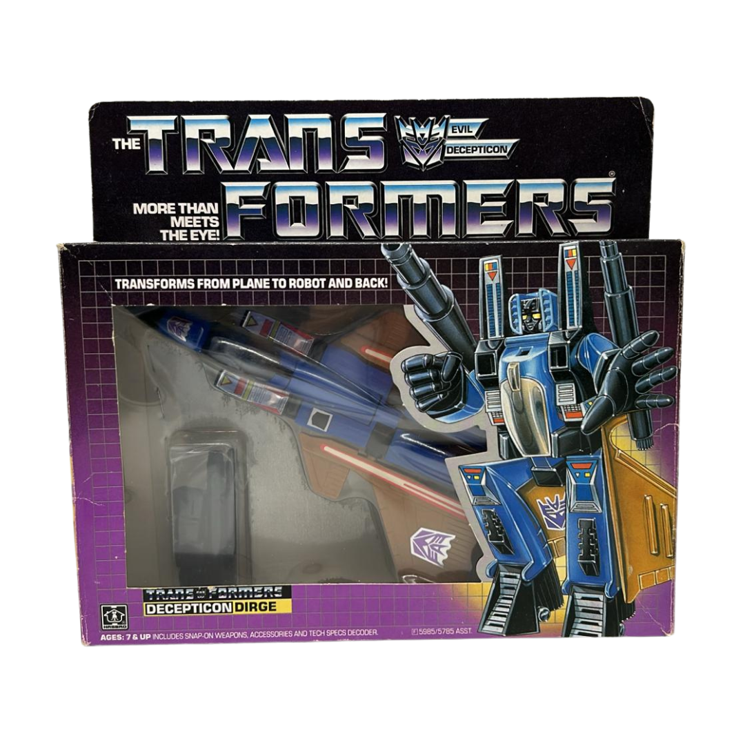 G1 Transformers Dirge complete with Box & Inserts 409