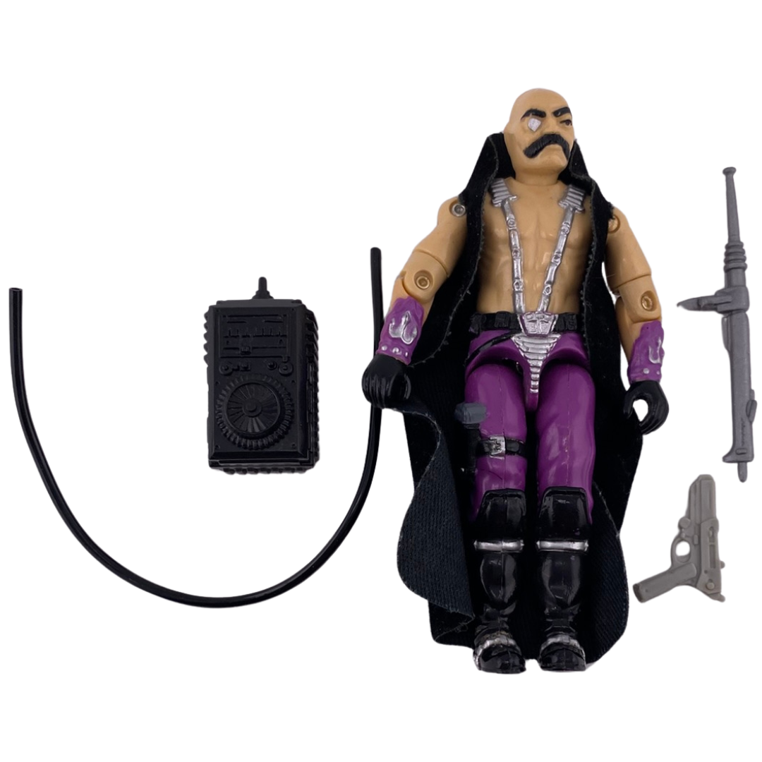 GI Joe, Action Force Dr Mindbender complete lovely Cobra cape logo 326