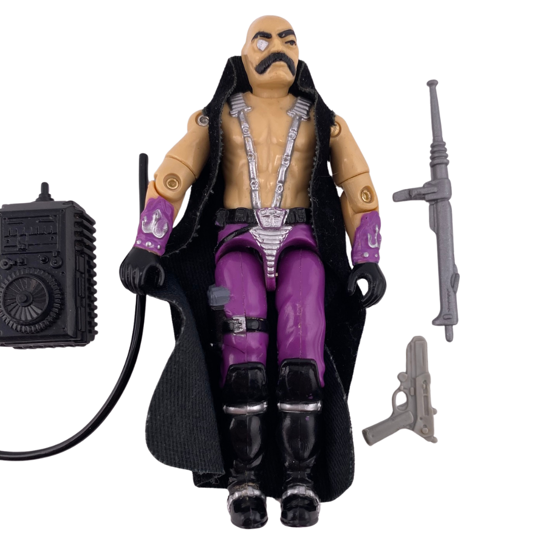 GI Joe, Action Force Dr Mindbender complete lovely Cobra cape logo 326