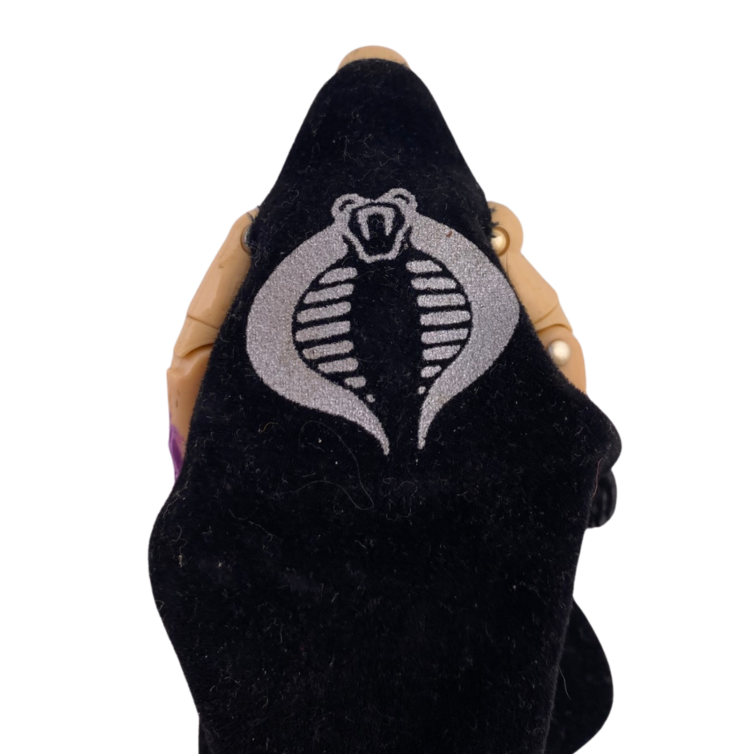 GI Joe, Action Force Dr Mindbender complete lovely Cobra cape logo 326