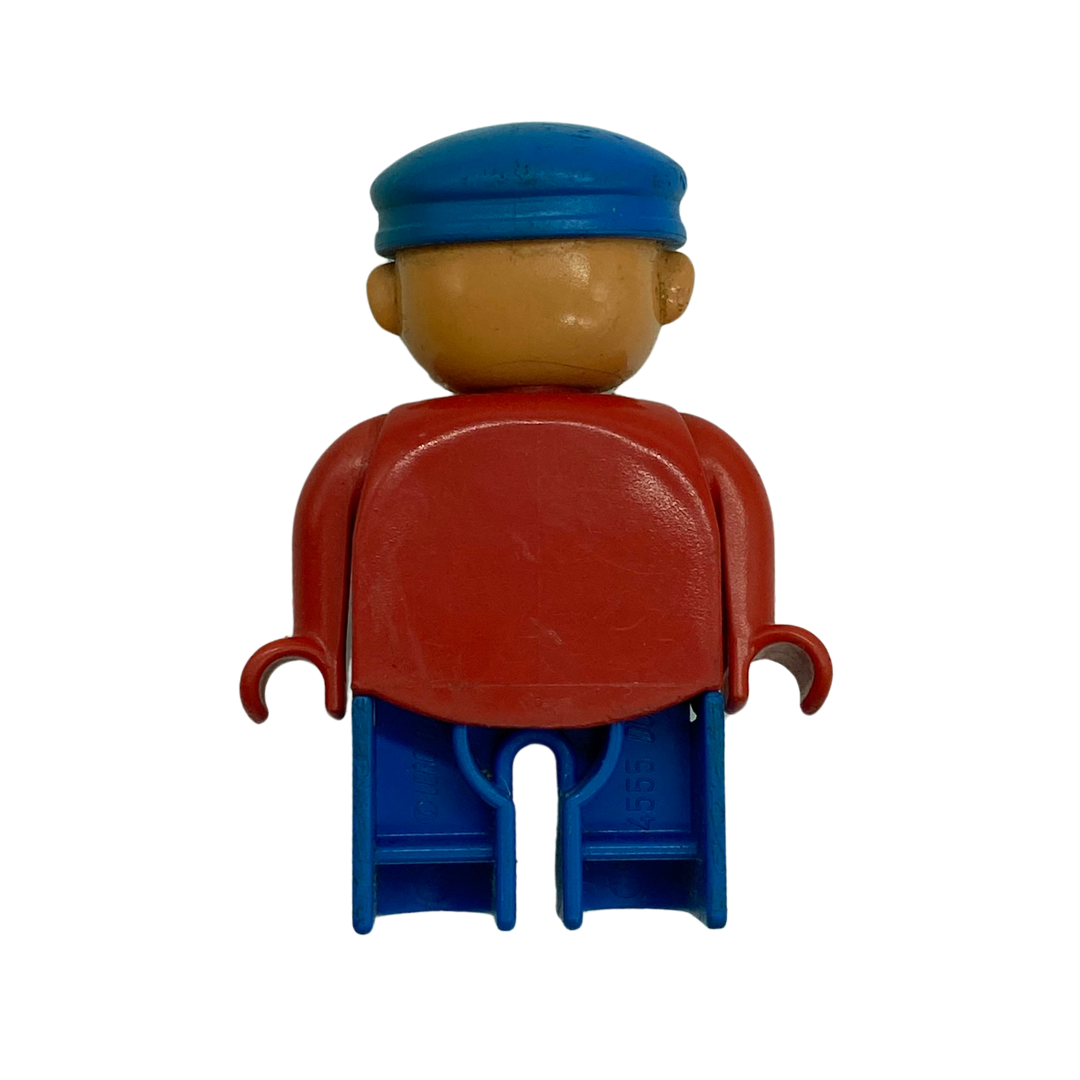 Duplo figure in blue cap 290D