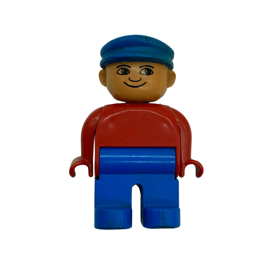 Duplo figure in blue cap 290D