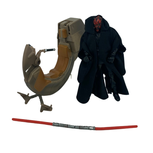 Star Wars Darth Maul & Sith Speeder vehicle Episode One 16